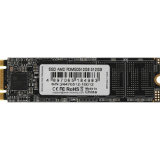 Твердотільний накопичувач SSD 512Gb, AMD R3, SATA3, M.2 2280, 3D TLC, 550/480 МБ/с (R3MS0512G8)