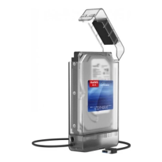 Адаптер USB Maiwo K10435, Black, USB 3.0 - SATA, 50 см, блок живлення (12V / 2A) у комплекті, захисний пластиковий контейнер для жорсткого диска 3.5"