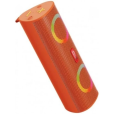 Колонка портативна 1.0 XO F43, Orange, 10 Вт, Bluetooth, AUX, USB, TF-карта, FM, підсвічування, 1200mAh, час роботи до 4 год, радіус дії до 10 м (G-000002587)