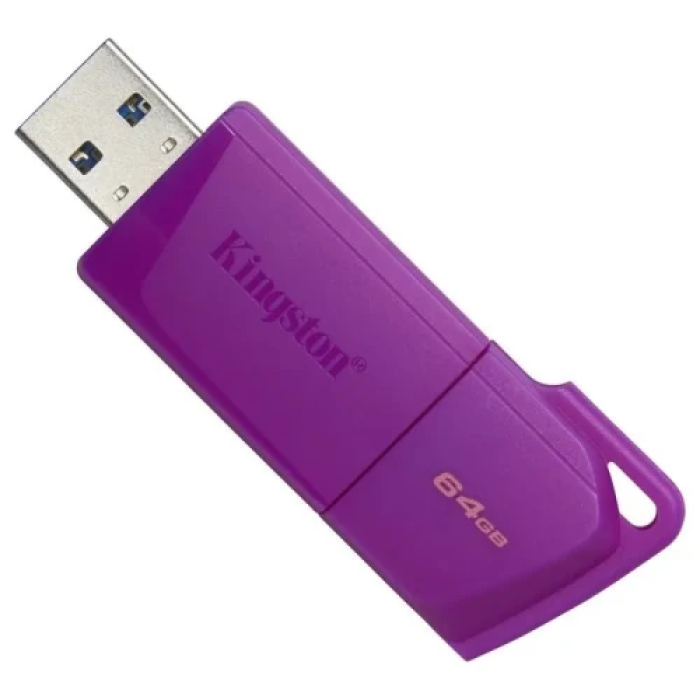 Флеш накопичувач USB 64Gb Kingston DataTraveler Exodia M, Neon Purple, USB 3.2 Gen 1 (KC-U2L64-7LP)