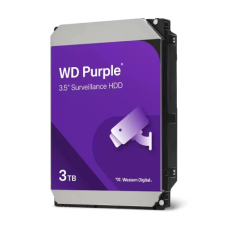 Жорсткий диск 3.5" 3Tb Western Digital Purple, SATA3, 128 Мб, 5400 об/хв (WD34PURZ)