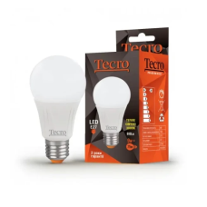 Лампа світлодіодна E27, 9 Вт, 3000K, A60, Tecro, 810 Лм, 220V (PRO-A60-9W-3K-E27)