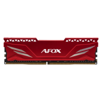 Пам'ять 16Gb DDR4, 3200 MHz, AFOX GAMING, Red, 16-18-18-39, 1.35V, з радіатором, XMP 2.0 (AFLD416PS1CA)