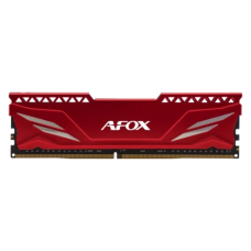 Пам'ять 16Gb DDR4, 3200 MHz, AFOX GAMING, Red, 16-18-18-39, 1.35V, з радіатором, XMP 2.0 (AFLD416PS1CA)
