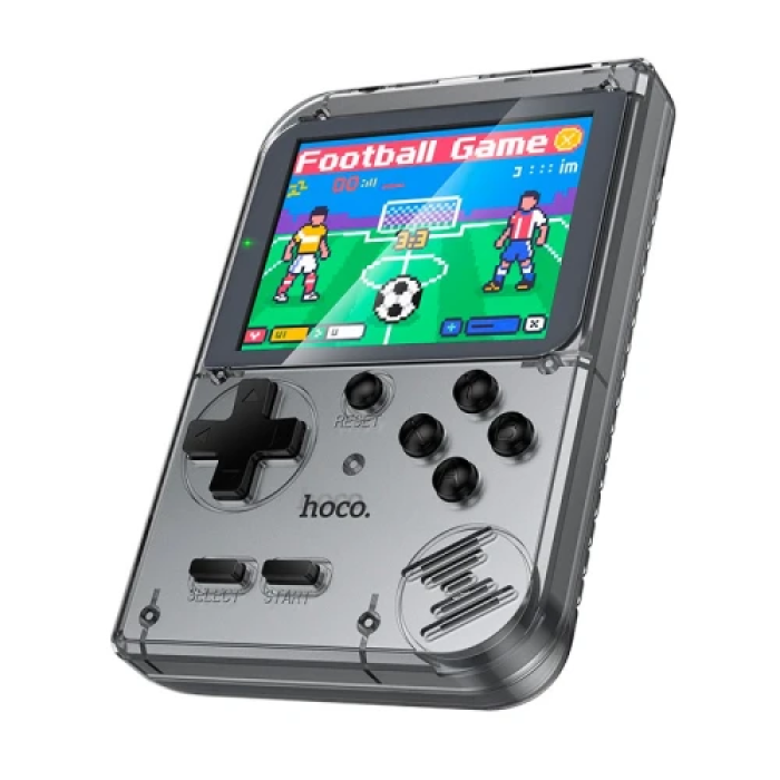 Портативна ігрова приставка Hoco GA40 "Brilliant", Grey, 400 ігор NES (Dendy), 2.8" (320x240, TFT), 250 mAh