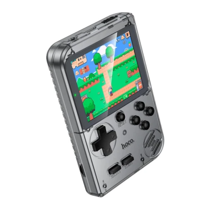Портативна ігрова приставка Hoco GA40 "Brilliant", Grey, 400 ігор NES (Dendy), 2.8" (320x240, TFT), 250 mAh