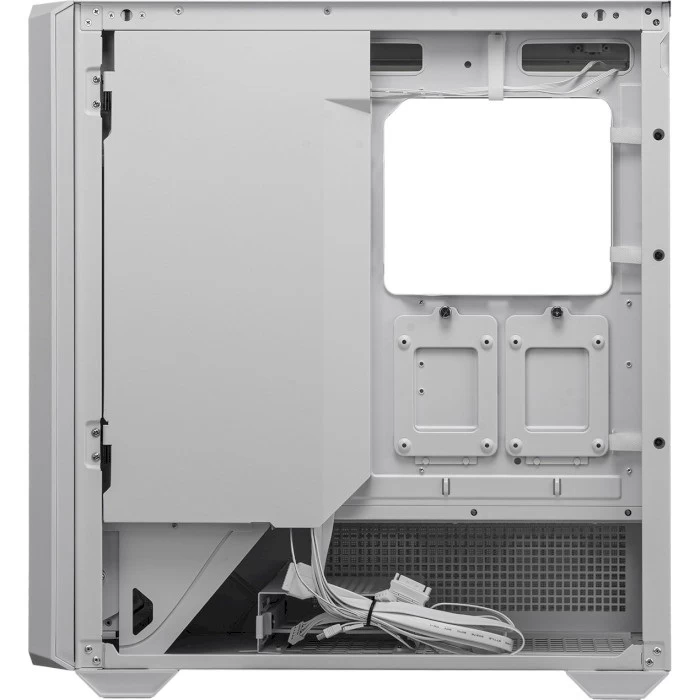 Корпус Cougar MX600 ARGB, White, без БЖ, Full Tower, для E-ATX / ATX / MicroATX / Mini-ITX, 1xType-C / 2xUSB 3.0, макс. CPU - 180 мм / VGA - 400 мм, 3x140 мм, 2x120 мм, бічна панель із загартованого скла (MX600 RGB White)