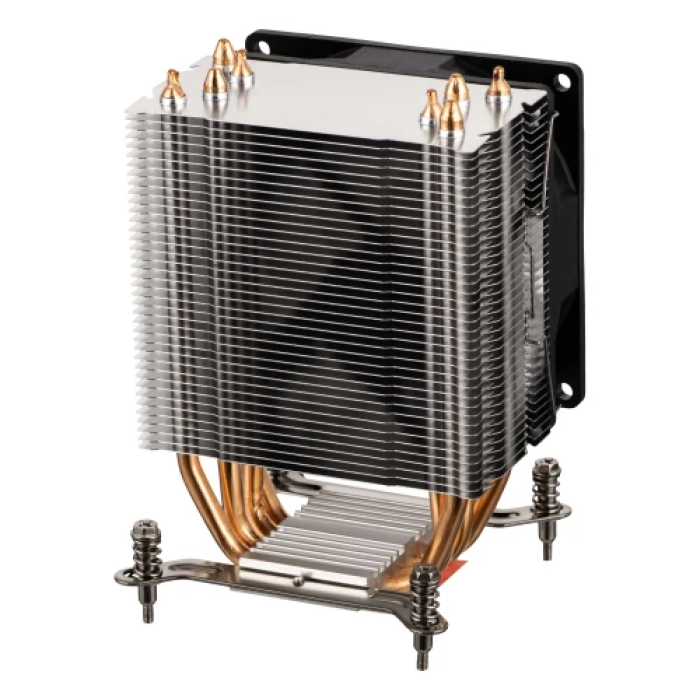 Кулер для процесора 2E Gaming Air Cool AC90D4, алюміній та мідні теплові трубки, 1x90 мм PWM, для Intel 115x/1200/1700, AMD AMx/FMx, до 130 Вт (2E-AC90D4)
