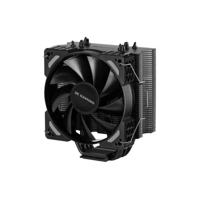 Кулер для процесора 2E Gaming Air Cool ACN120-S, алюміній та мідні теплові трубки, 1x120 мм PWM, для Intel 115x/1200/1700/1366, AMD AMx/FMx, до 180 Вт (2E-ACN120-S)