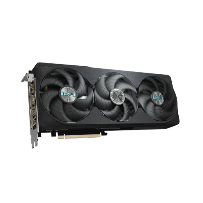 Відеокарта GeForce RTX 5070 Ti, Gigabyte, EAGLE OC SFF, 16Gb GDDR7, 256-bit, HDMI/3xDP, 2542/28000 MHz, 16-pin (GV-N507TEAGLE OC-16GD)