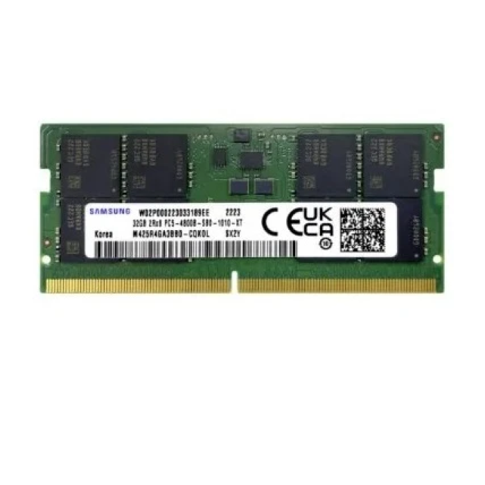 Пам'ять SO-DIMM, DDR5, 32Gb, 4800 MHz, Samsung, 1.1V, CL40