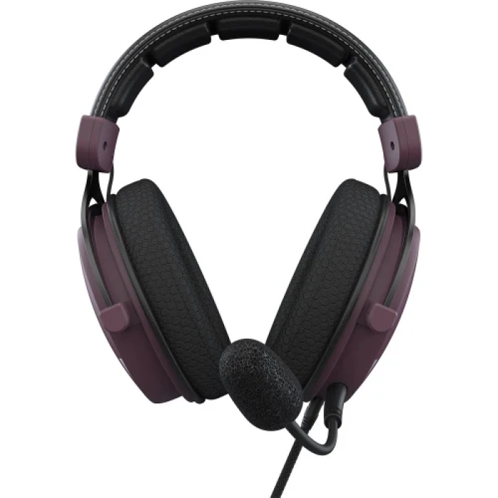 Навушники Dark Project HS4 Wired Purple/Black, Mini jack + USB, знімний мікрофон, 16 Ом, 96 дБ, кабель 2 м (DPO-HS-5004)