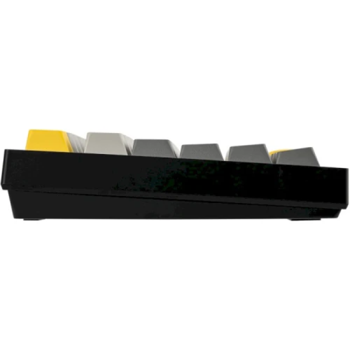 Клавіатура бездротова Ajazz AK820 Pro, Starry Night, Bluetooth / USB 2.4GHz / Type-C, механічна (перемикачі Flying Fish), 81 кнопка, RGB підсвічування, TFT-екран, акумулятор 4000 mA (AK820PRO-FF-BGY)