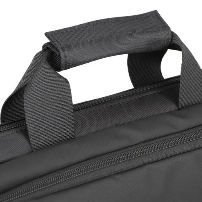 Сумка для ноутбука 15.6" Modecom Porto, Black, поліестер / екошкіра, 40х30х7 см (TOR-MC-PORTO-15)