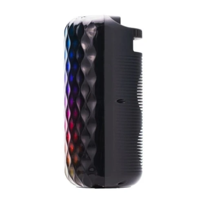 Колонка портативна 1.0 XTRIKE ME SK-302, Black, 10 Вт, Bluetooth, USB/Type-C, Micro SD, FM, MP3, вбудований мікрофон, RGB підсвічування, 1200 mAh, кабель 0.5 м, радіус дії до 10 м