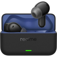 Навушники Realme Buds T500 Pro, Liquor Chocolate, Bluetooth 6.1, мікрофон (6-mic system), активне шумозаглушення (до 50 дБ), динаміки 12.4 мм Hi-Res, зарядний кейс, 62 mAh / 530 mAh, SBC / AAC / LHDC, IP55 (RMA2502)