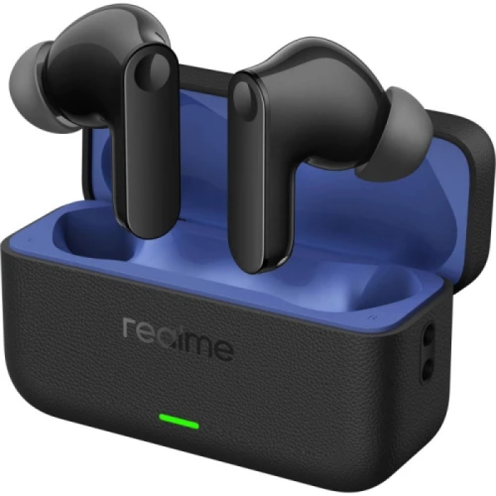 Навушники Realme Buds T500 Pro, Liquor Chocolate, Bluetooth 6.1, мікрофон (6-mic system), активне шумозаглушення (до 50 дБ), динаміки 12.4 мм Hi-Res, зарядний кейс, 62 mAh / 530 mAh, SBC / AAC / LHDC, IP55 (RMA2502)