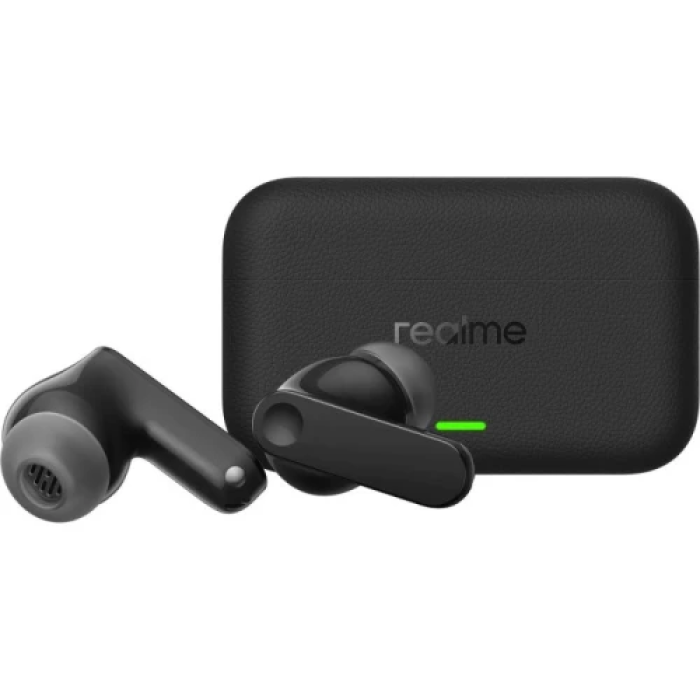 Навушники Realme Buds T500 Pro, Liquor Chocolate, Bluetooth 6.1, мікрофон (6-mic system), активне шумозаглушення (до 50 дБ), динаміки 12.4 мм Hi-Res, зарядний кейс, 62 mAh / 530 mAh, SBC / AAC / LHDC, IP55 (RMA2502)