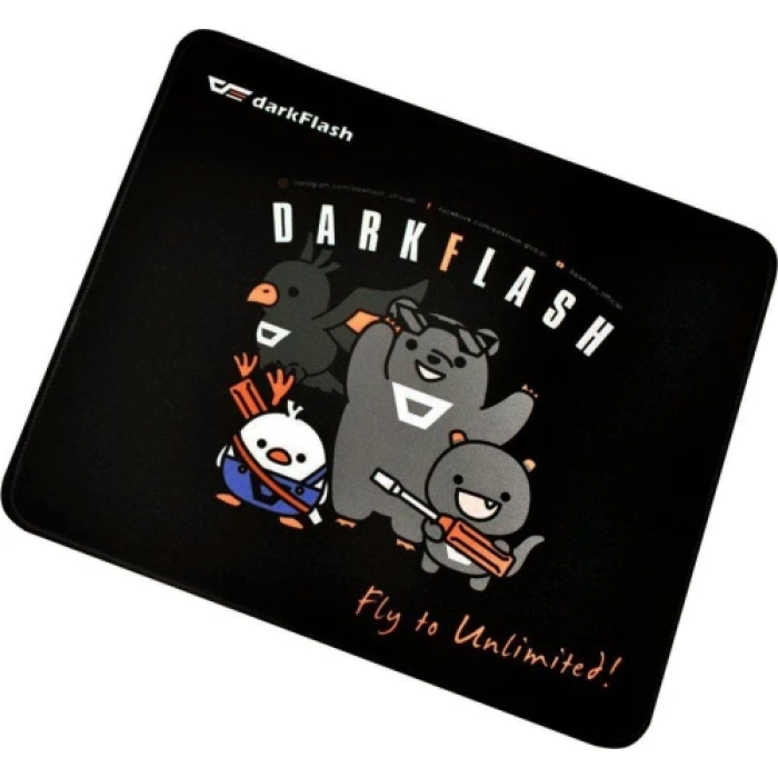Килимок darkFlash "Fly to Unlimited!", 300 х 250 х 3 мм, тканина / гума
