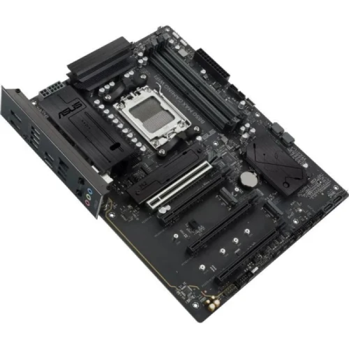 Материнська плата AM5 Asus B850 MAX GAMING WIFI, B850, 4xDDR5, Int.Video (CPU), 4xSATA3, 3xM.2, 1xPCI-E 5.0 x16, 1xPCI-E 4.0 x16, 2xPCI-E 3.0 x16, Realtek 7.1, Realtek 2.5Gb, WiFi 6E, Bluetooth 5.4, 8xUSB 3.2 / 8xUSB 2.0, HDMI/DP, ATX