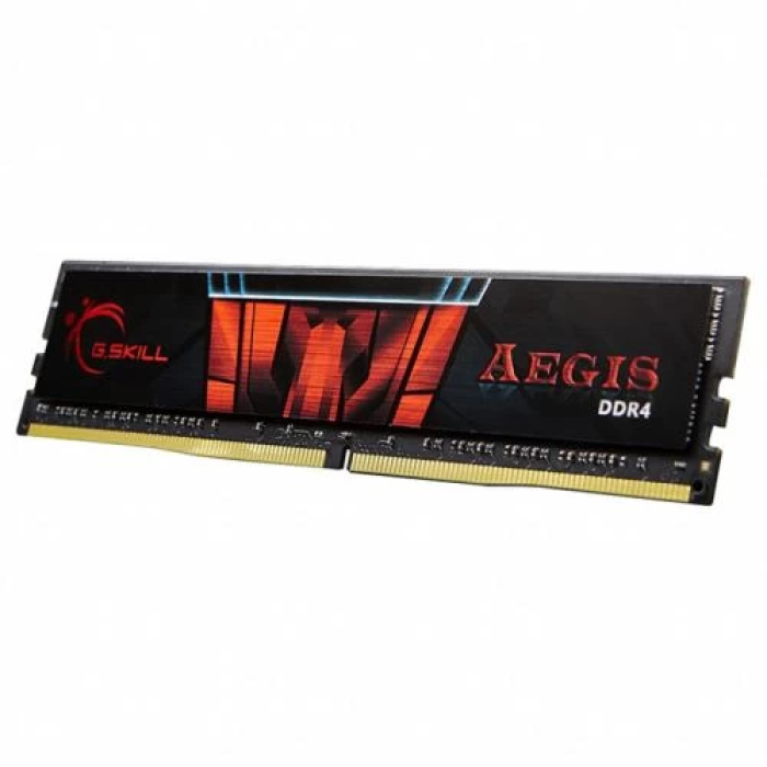 Пам'ять 16Gb DDR4, 3200 MHz, G.Skill Aegis, Black, 16-18-18-38, 1.35V (F4-3200C16S-16GIS)