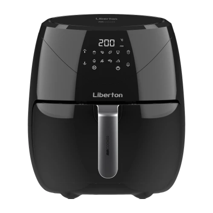 Мультипіч Liberton LAF-3209, Black, 1500W, 5 л, 8 програм, керування сенсорне, таймер, антипригарне покриття чаші, 80-200 ˚C, захист від перегріву