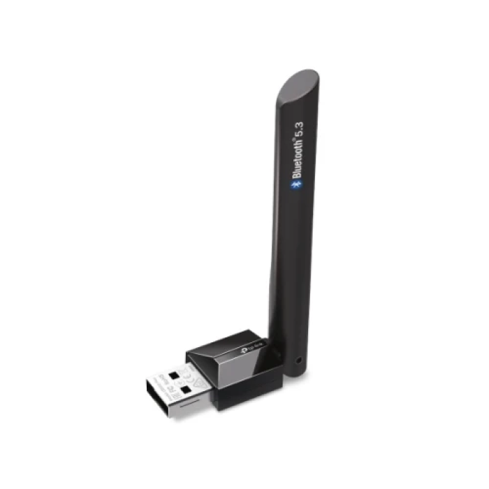 Адаптер USB Bluetooth, TP-Link UB500 Plus, v5.3, Black, регульована багатонаправлена антена