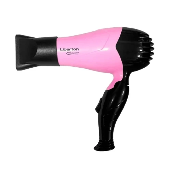 Фен Liberton LHD-6100, Pink, 850 Вт, 2 режими, 2 швидкості, кабель 1.8 м, насадка-концентратор, захист від перегріву (LHD-6100)