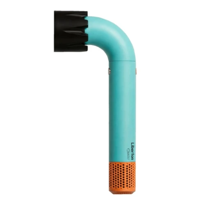Фен Liberton LHD-6109, Turquoise, 1200W, 3 швидкості, 4 температурні режими, концентратор, дифузор, захист від перегріву (LHD-6109)