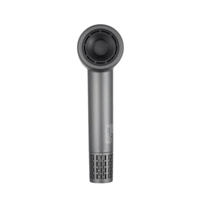 Фен Liberton LHD-6106, Gray, 1600W, 2 швидкості, 4 температурні режими, концентратор, функція самоочищення, LED дисплей, магнітна насадка, захист від перегріву (LHD-6106)