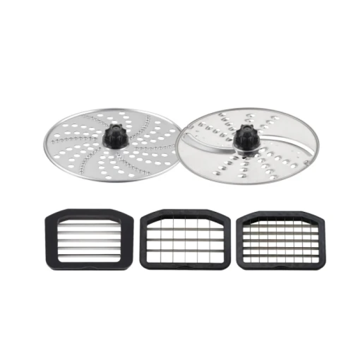 Блендер Sumato SU-08HB01, Black/Inox, 1000W, занурювальний, 2 швидкості, об'єм чаші 2000 мл, 20 насадок, регулювання швидкості, турбо режим