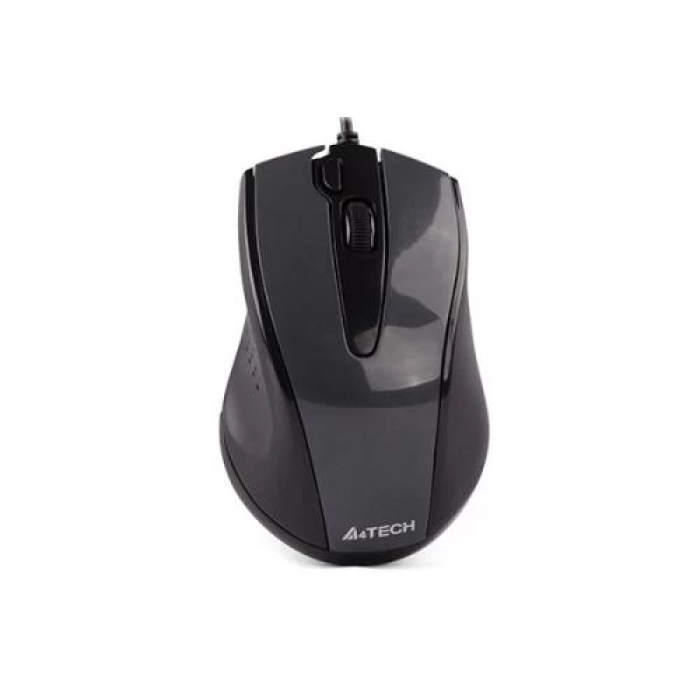 Миша A4Tech N-500FS Glossy Gray, USB V-TRACK