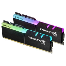 Пам'ять 16Gb x 2 (32Gb Kit) DDR4, 3200 MHz, G.Skill Trident Z RGB, Black, 16-18-18-38, 1.35V, з радіатором (F4-3200C16D-32GTZR)