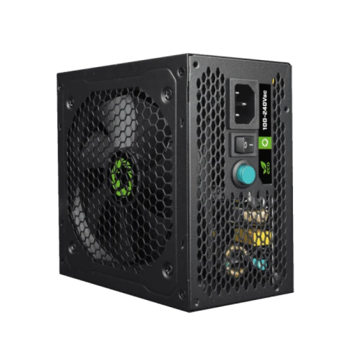Блок живлення 700 Вт, GameMax VP-700, Black, 80+ Bronze, Active PFC, 12 см, 3xMolex / 5xSATA / 2x2+6-pin / 1x4+4-pin / 1x20+4-pin, захист OVP / UVP / OCP / OLP / OPP / SCP
