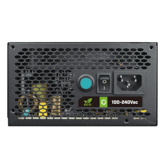 Блок живлення 800 Вт, GameMax VP-800 RGB, Black, 80+ Bronze, Active PFC, 12 см, 3xMolex / 6xSATA / 2x2+6-pin / 1x4+4-pin / 1x20+4-pin, захист OVP / UVP / OCP / OLP / OPP / SCP (VP-800-RGB)