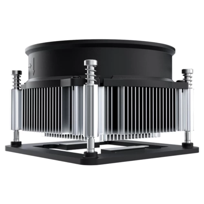 Кулер для процесора ID-Cooling DK-19 PWM, алюміній, 1x92 мм, 600-2200±10% об/хв, для Intel 1700/1851, гидравличний підшипник, до 95 Вт, высота 55 мм
