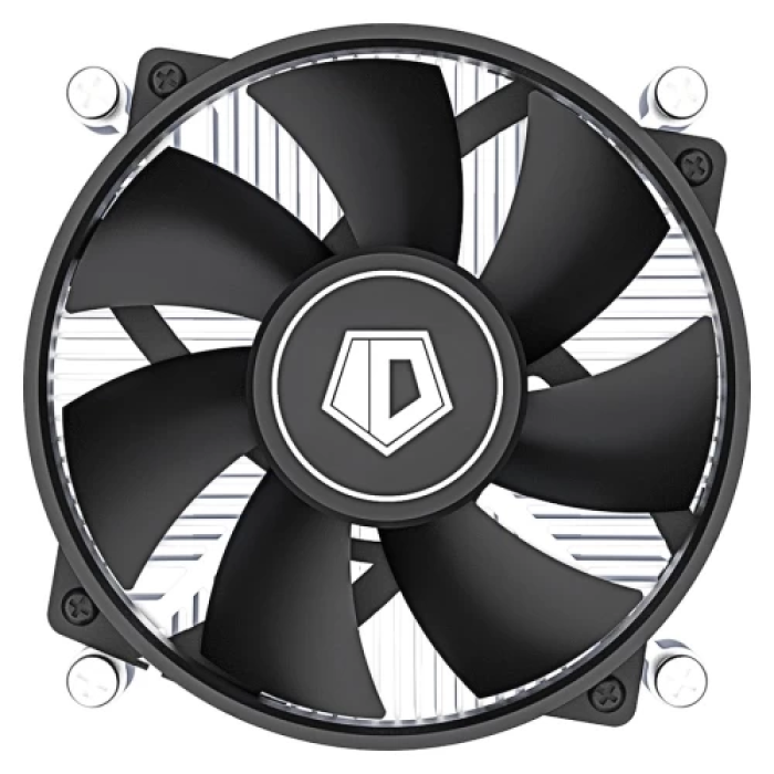Кулер для процесора ID-Cooling DK-19 PWM, алюміній, 1x92 мм, 600-2200±10% об/хв, для Intel 1700/1851, гидравличний підшипник, до 95 Вт, высота 55 мм