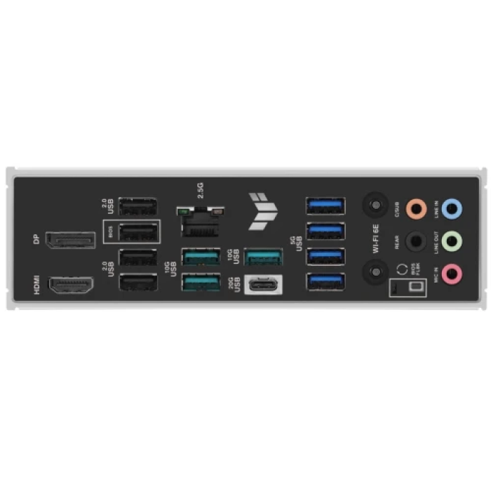 Материнська плата AM5 Asus TUF GAMING B850M-PLUS WIFI, B850, 4xDDR5, Int.Video (CPU), 4xSATA3, 3xM.2, 1xPCI-E 5.0 x16, 1xPCI-E 4.0 x1, ALC1220P, Realtek 2.5Gb, WiFi 6E, Bluetooth 5.3, 10xUSB 3.2 / 6xUSB 2.0, HDMI/DP, MicroATX