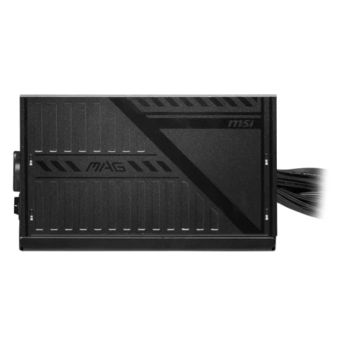 Блок живлення 550 Вт, MSI MAG A550BNL, Black, 80+ Bronze, Active PFC, 12 см, 2xMolex / 5xSATA / 2x6+2-pin / 1x4+4-pin / 1x20+4-pin, захист OCP/OVP/OPP/SCP