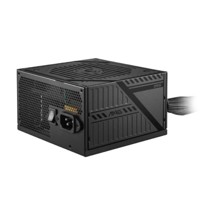 Блок живлення 550 Вт, MSI MAG A550BNL, Black, 80+ Bronze, Active PFC, 12 см, 2xMolex / 5xSATA / 2x6+2-pin / 1x4+4-pin / 1x20+4-pin, захист OCP/OVP/OPP/SCP