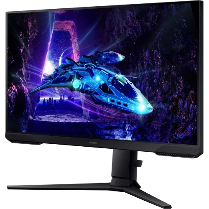Монітор 24" Samsung Odyssey G3, Black, WLED, VA, 1920x1080 (16:9), 1 мс, 180 Гц, 250 кд/м², 3000:1, 178°/178°, HDMI/DP, VESA 100x100, AMD FreeSync (LS24DG302EIXCI)