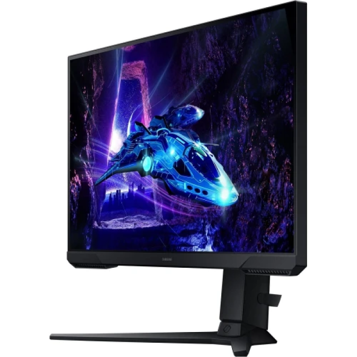 Монітор 24" Samsung Odyssey G3, Black, WLED, VA, 1920x1080 (16:9), 1 мс, 180 Гц, 250 кд/м², 3000:1, 178°/178°, HDMI/DP, VESA 100x100, AMD FreeSync (LS24DG302EIXCI)