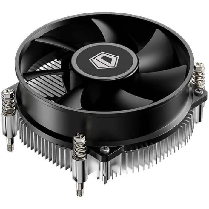 Кулер для процесора ID-Cooling DK-17A, алюміній, 1x92 мм PWM, 600-2200±10% об/хв, для AMD AM4/AM5, гідравлічний підшипник, до 65 Вт, висота 45 мм