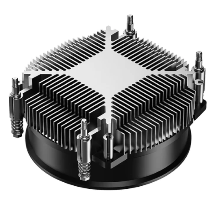 Кулер для процесора ID-Cooling DK-17A, алюміній, 1x92 мм PWM, 600-2200±10% об/хв, для AMD AM4/AM5, гідравлічний підшипник, до 65 Вт, висота 45 мм
