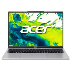 Ноутбук 16" Acer Aspire Lite AL16-54P-56ES (NX.DK6EU.008) Silver, 16" (1920x1200, IPS, 60Hz), Intel Core 5 120U (10x0.9-5.0GHz), 16Gb LPDDR5, 512Gb SSD, MicroSD, Iris Xe Graphics, Wi-Fi 6, Bluetooth 5.1, 2хType-C/2xUSB 3.2, HDMI, 58Wh, DOS
