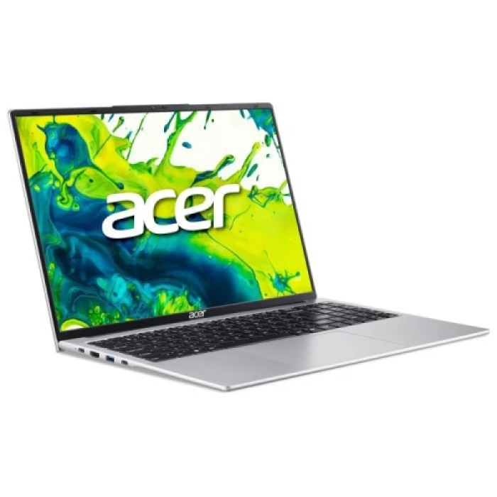 Ноутбук 16" Acer Aspire Lite AL16-54P-56ES (NX.DK6EU.008) Silver, 16" (1920x1200, IPS, 60Hz), Intel Core 5 120U (10x0.9-5.0GHz), 16Gb LPDDR5, 512Gb SSD, MicroSD, Iris Xe Graphics, Wi-Fi 6, Bluetooth 5.1, 2хType-C/2xUSB 3.2, HDMI, 58Wh, DOS