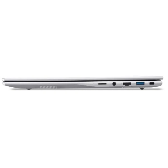 Ноутбук 16" Acer Aspire Lite AL16-54P-56ES (NX.DK6EU.008) Silver, 16" (1920x1200, IPS, 60Hz), Intel Core 5 120U (10x0.9-5.0GHz), 16Gb LPDDR5, 512Gb SSD, MicroSD, Iris Xe Graphics, Wi-Fi 6, Bluetooth 5.1, 2хType-C/2xUSB 3.2, HDMI, 58Wh, DOS