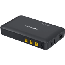 Джерело безперебійного живлення для роутера Marsriva KP1 Plus, Black, 16000 mAh (59.2Wh), 2xDC (12V/1.5A), 1xDC (9V/2.0A), 1xDC (5V/2.1A), 1xUSB (5V/2.1A)