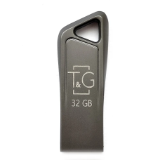 Флеш накопичувач USB 32Gb T&G Metal TG114, Silver, USB 2.0 (TG114-32G)
