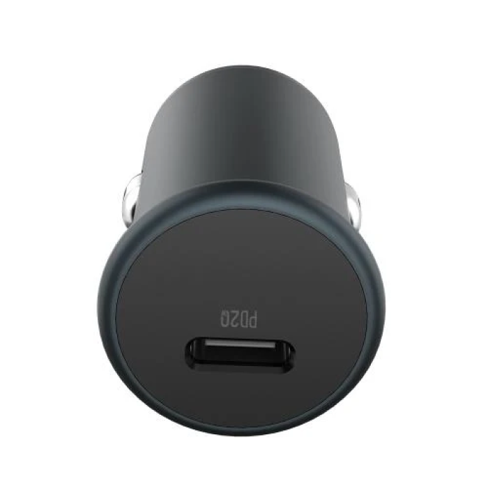 Автомобільний зарядний пристрій ColorWay, Black, 1xUSB-C, PD, QC3.0, 3A (CW-CHA028PD-GR)